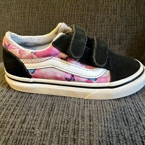 Toddler girls vans 7.5